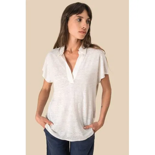 Polo en lin femme 3 Polo en lin femme