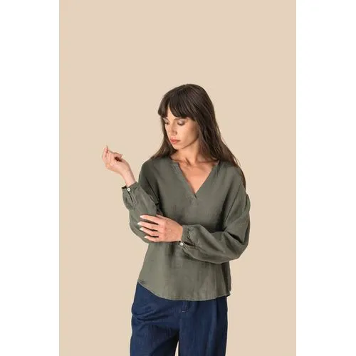 Blouse en lin femme