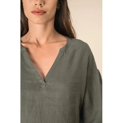 Blouse en lin femme