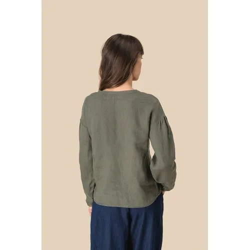 Blouse en lin femme