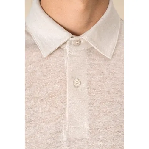 Polo en lin homme