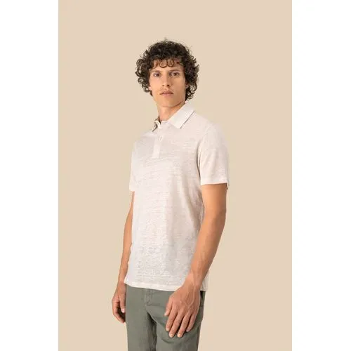 Polo en lin homme
