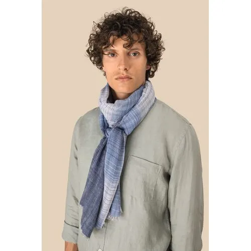 Chèche à rayures unisexe