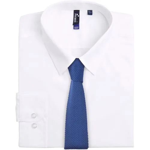 Cravate fine tricotée