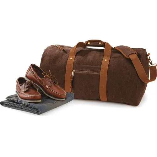 Sac de voyage vintage en toile