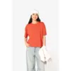 T-shirt écoresponsable oversize femme