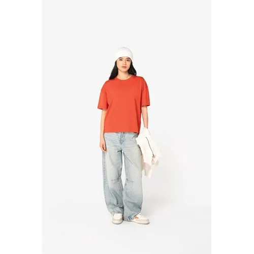 T-shirt écoresponsable oversize femme