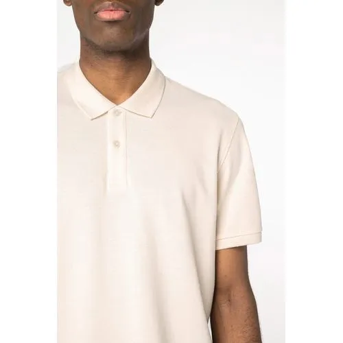 Polo écoresponsable maille piquée homme