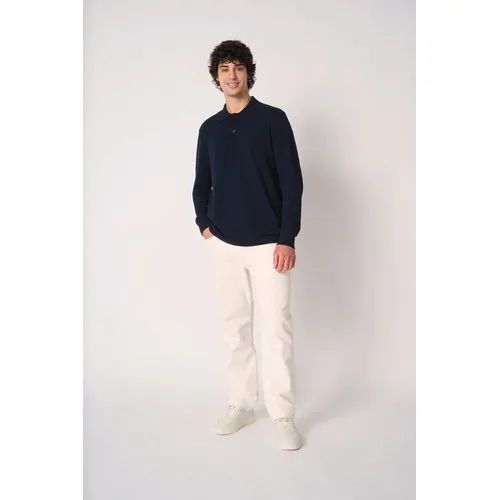 Polo piqué LSL homme