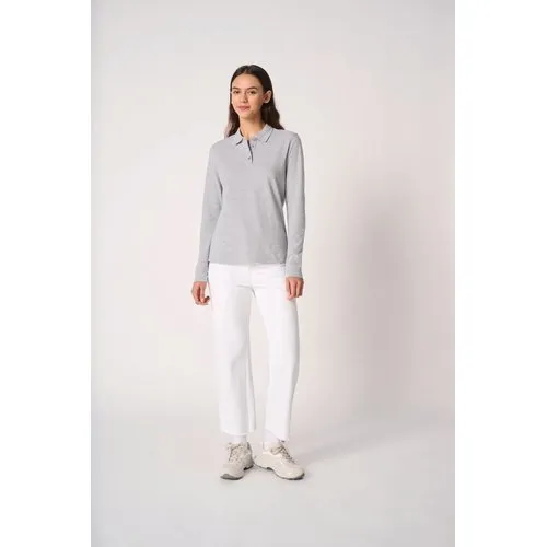 Polo piqué LSL femme