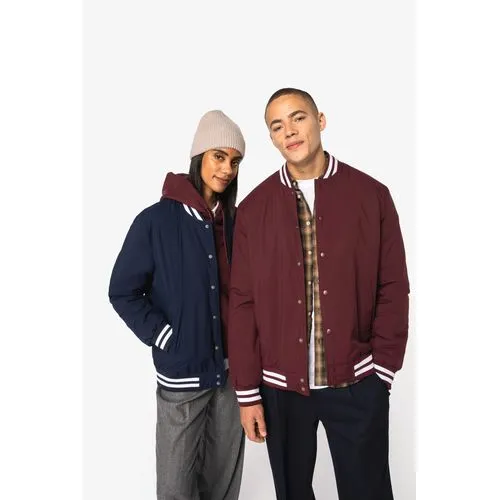 Veste teddy rembourrée écoresponsable unisexe