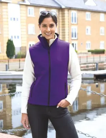 Bodywarmer Softshell Femme Printable