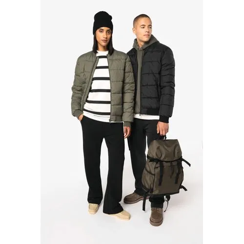 Veste matelassée écoresponsable à col teddy unisexe