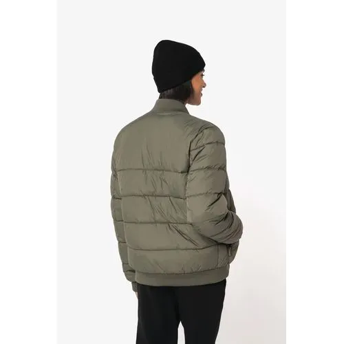 Veste matelassée écoresponsable à col teddy unisexe