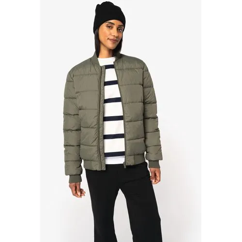 Veste matelassée écoresponsable à col teddy unisexe