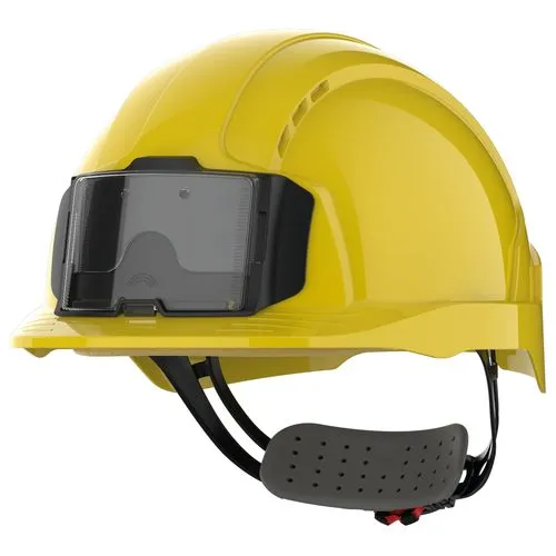 Casque de sécurité EVOLite® avec porte badge, ventilé, serrage crémaillère