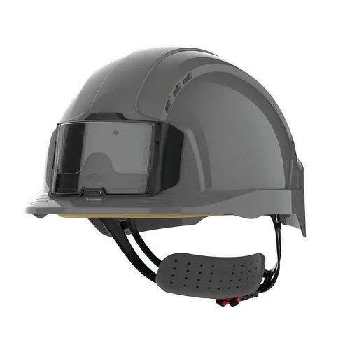 Casque de sécurité EVOLite® avec porte badge, ventilé, serrage crémaillère
