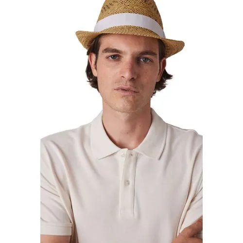 Chapeau de paille style Panama