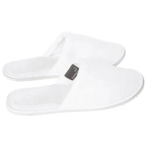 Chaussons en tissu éponge unisexe 4 Chaussons en tissu éponge unisexe