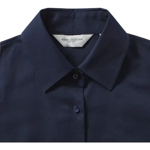 Chemise femme manches courtes Oxford 3 Chemise femme manches courtes Oxford