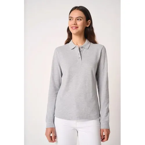 Polo piqué LSL femme