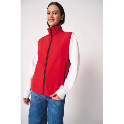 Bodywarmer softshell 2 couches unisexe