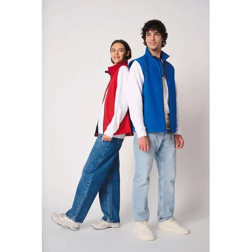 Bodywarmer softshell 2 couches unisexe