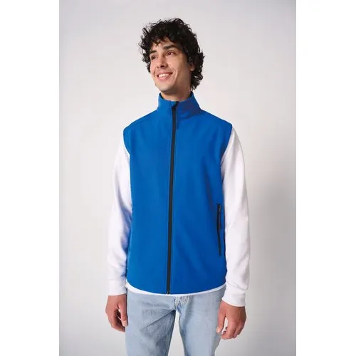 Bodywarmer softshell 2 couches unisexe