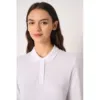 Polo piqué LSL femme