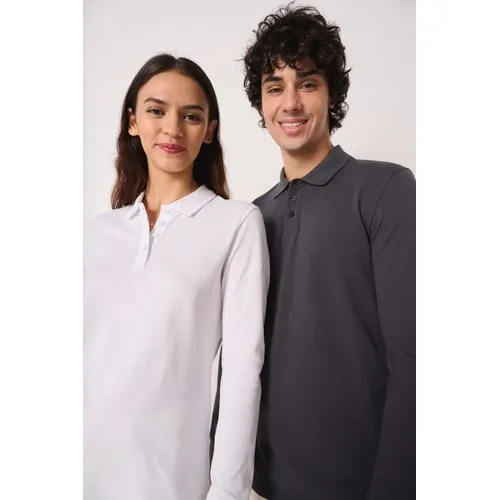 Polo piqué LSL femme