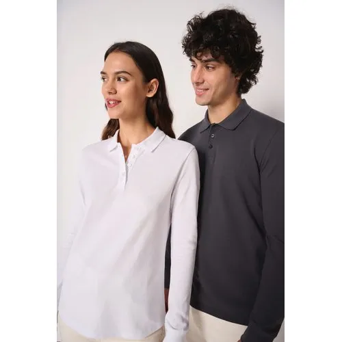 Polo piqué LSL femme