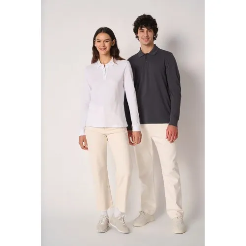 Polo piqué LSL femme