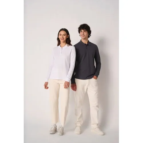 Polo piqué LSL femme