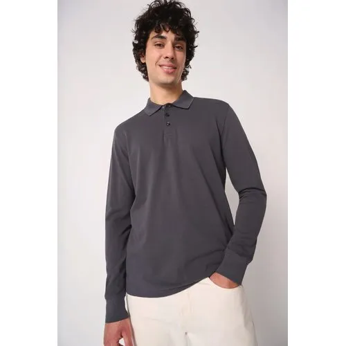 Polo piqué LSL homme