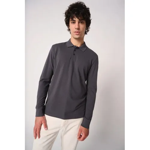 Polo piqué LSL homme