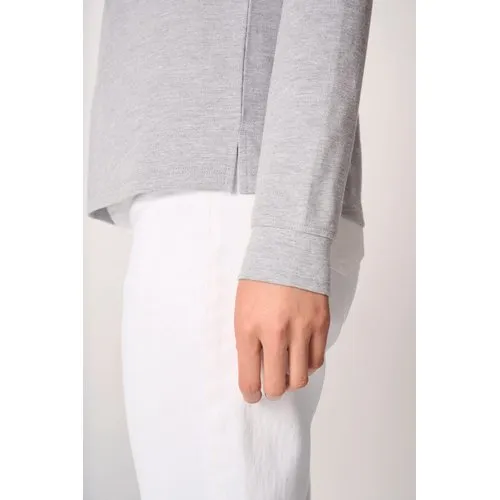 Polo piqué LSL femme