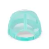 Casquette trucker enfant – 5 panneaux k-up bleu pastel 110 g/m² polyester taille unique 4 Casquette trucker enfant - 5 panneaux