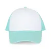 Casquette trucker enfant – 5 panneaux k-up bleu pastel 110 g/m² polyester taille unique 1 Casquette trucker enfant - 5 panneaux