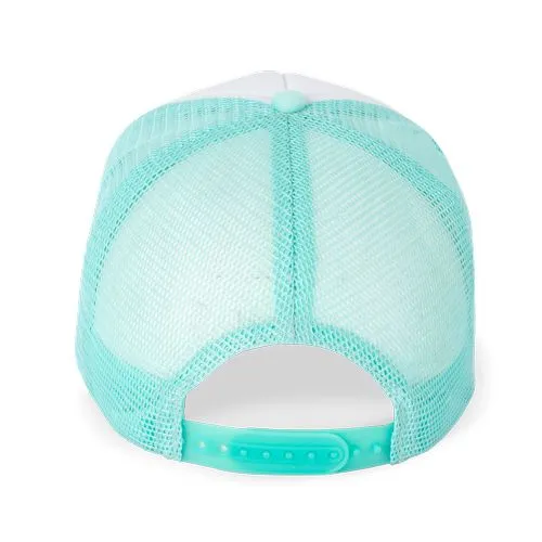 Casquette trucker – 5 panneaux k-up bleu pastel 110 g/m² polyester taille unique 4 Casquette trucker - 5 panneaux