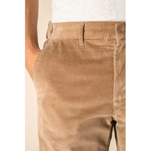 Pantalon écoresponsable en velours côtelé homme