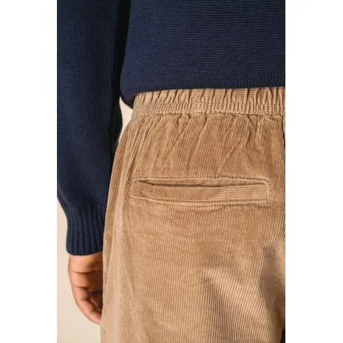 Short écoresponsable en velours côtelé homme