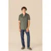 Chemise à manches courtes en lin homme
