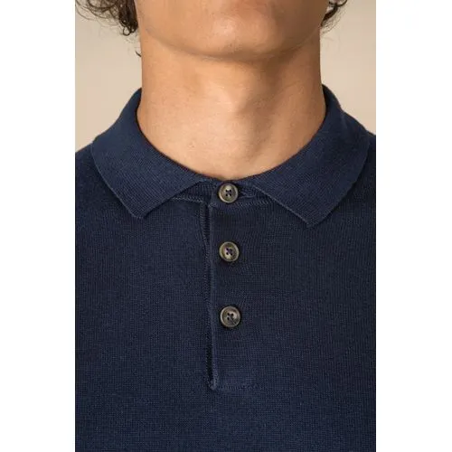 Polo écoresponsable en maille homme