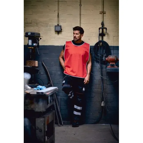 Chasuble à bordure réfléchissante