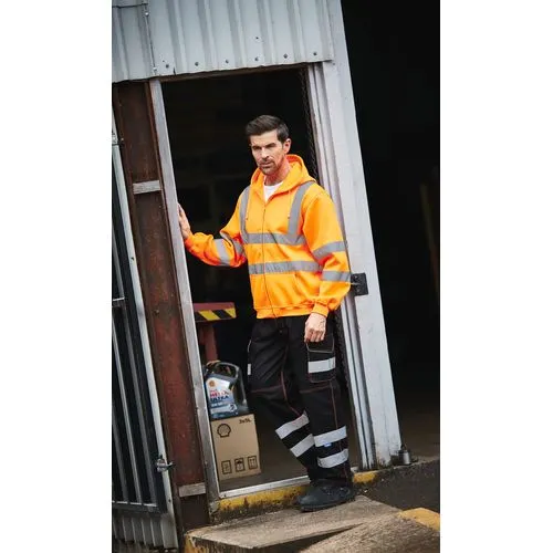 Sweat-shirt zippé capuche