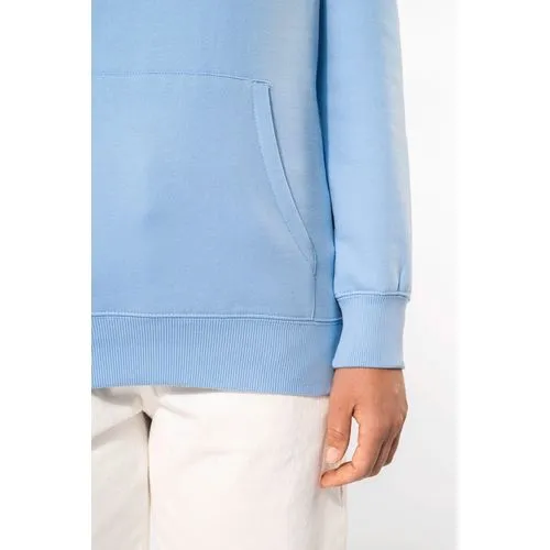 Sweat-shirt recyclé à capuche unisexe