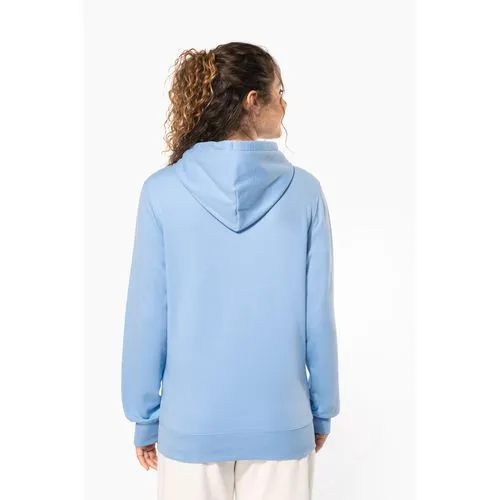 Sweat-shirt recyclé à capuche unisexe