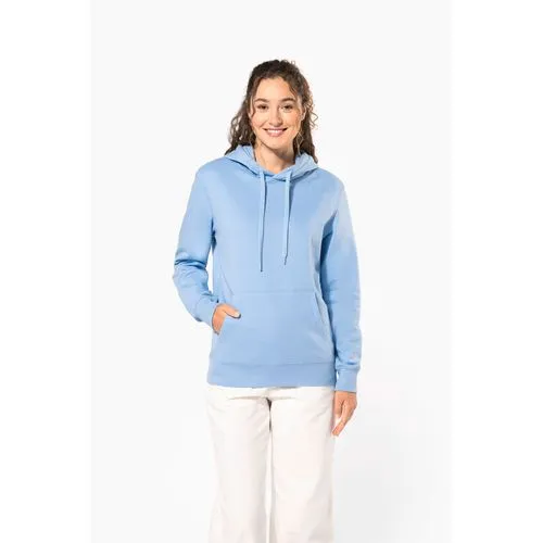 Sweat-shirt recyclé à capuche unisexe