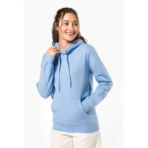 Sweat-shirt recyclé à capuche unisexe