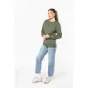 Sweat-shirt recyclé col rond unisexe
